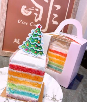 越啡彩虹蛋糕